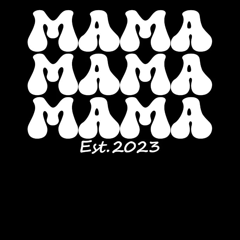 Mom 23 Mutter Baby Ankündigung werdende Mama 2023