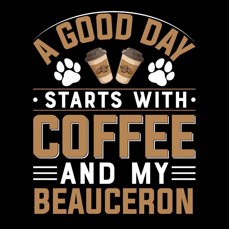 Coffee and Beauceron