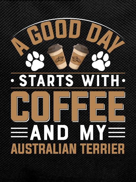 Australian Terrier Coffee Drinking Caffeine