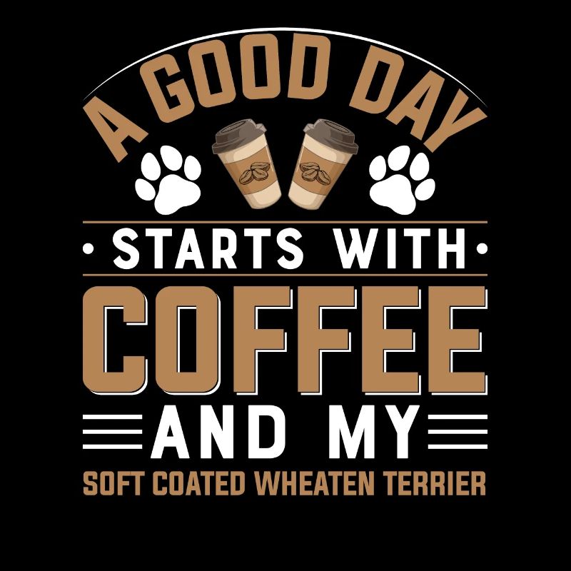 Soft Coated Wheaten Terrier Coffee Drinking Caffeine