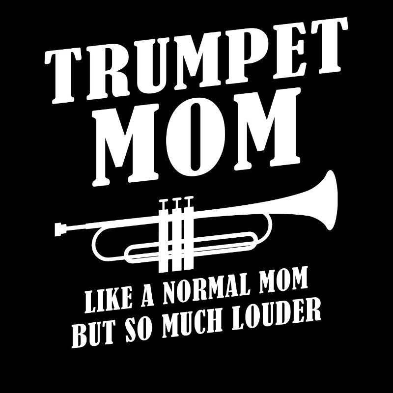 Trompette Jouant de la Mère Trompette Maman