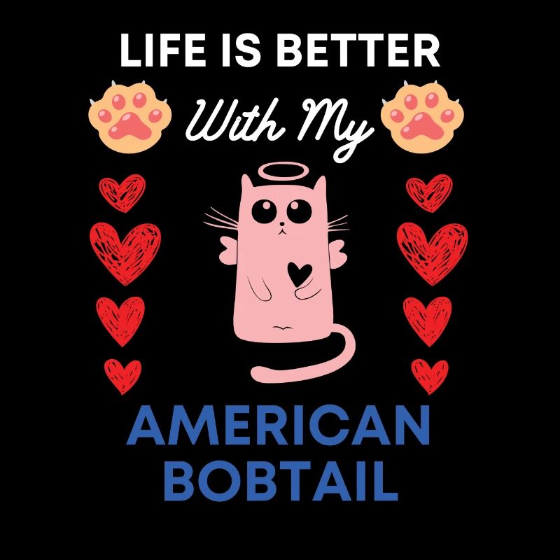 American bobtail Pfote Hund