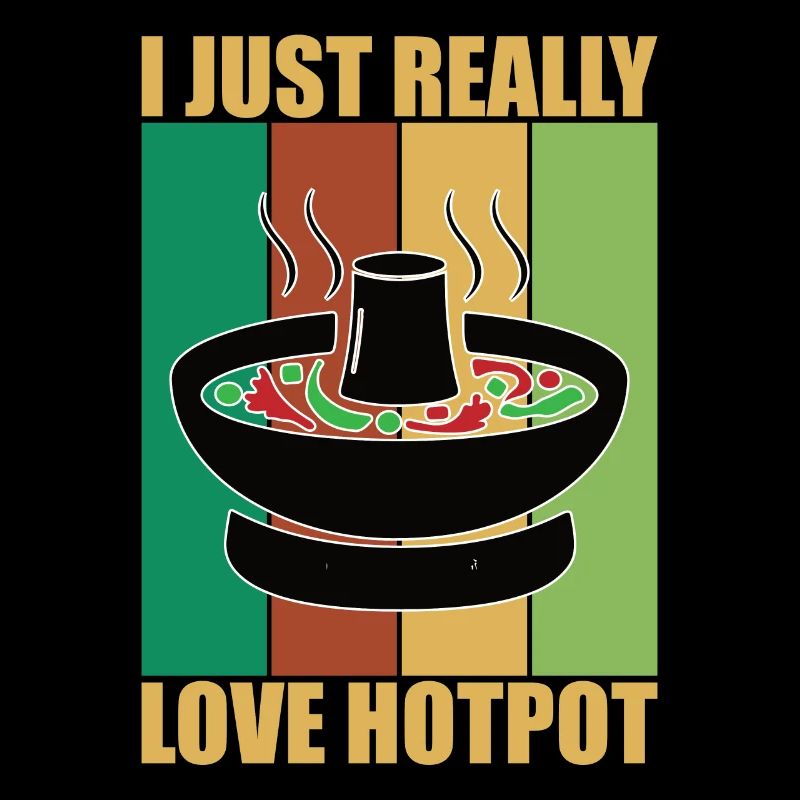 Chinesisches Fondue Feuertopf Hotpot