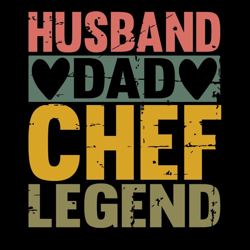 Vater Ehemann Chefkoch Held Legende
