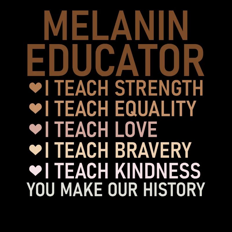 Lehrer Schwarzafrikaner Melanin Juneteenth