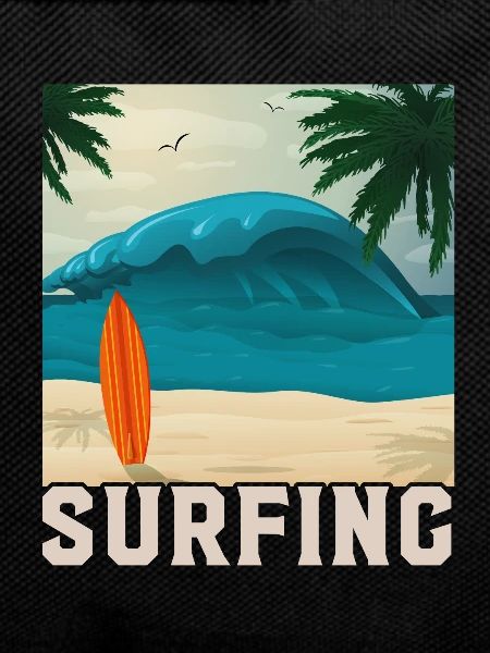 Summer Surfing Beach Vacation Gift