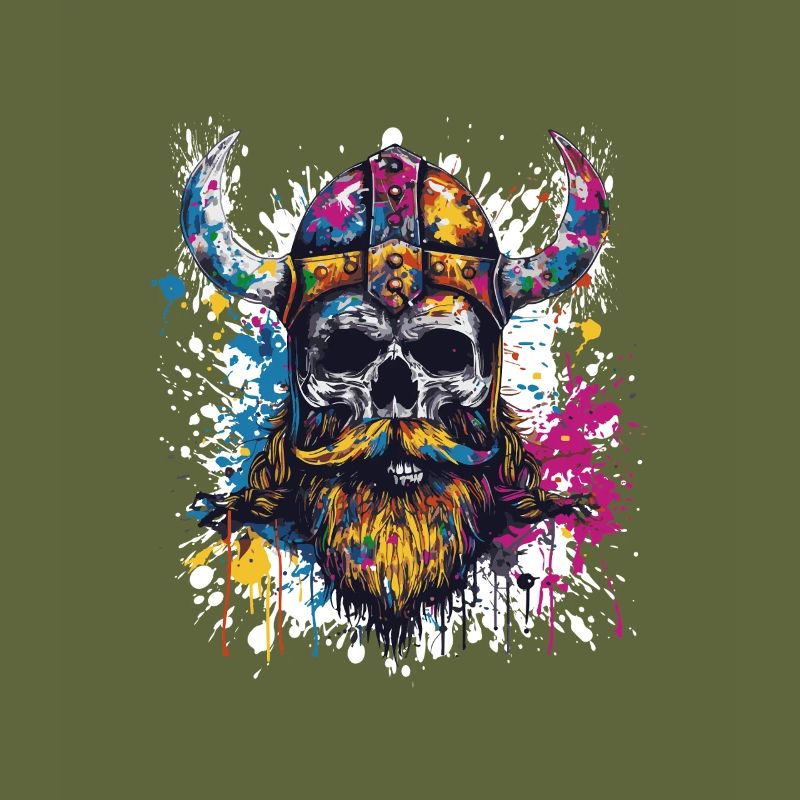 Wikinger Totenkopf