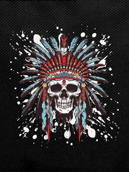 Crâne Apache Indien