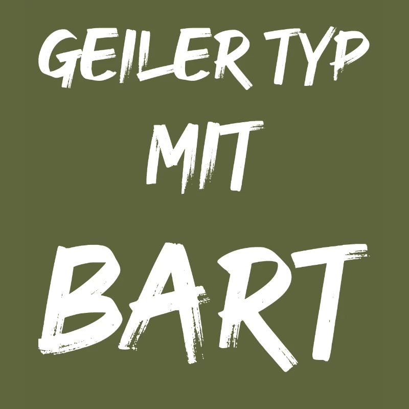 Geiler Typ mit Bart