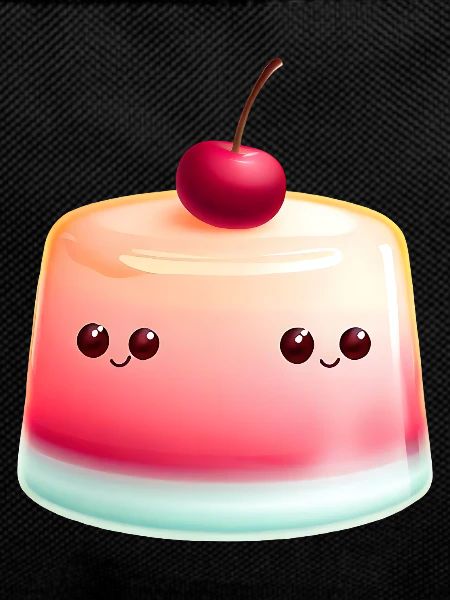 Pudding Jell-O Jelly Kawaii