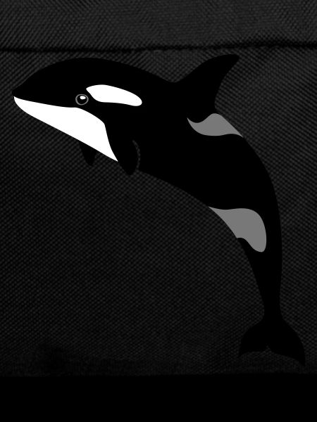 jumping orca