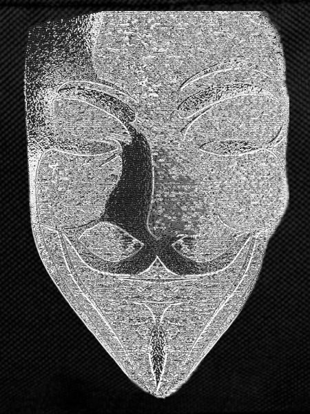 Anonymous v like vendetta mask