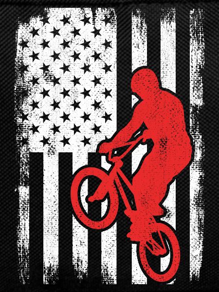 BMX USA Flag