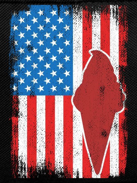 Eiscreme 4. Juli USA