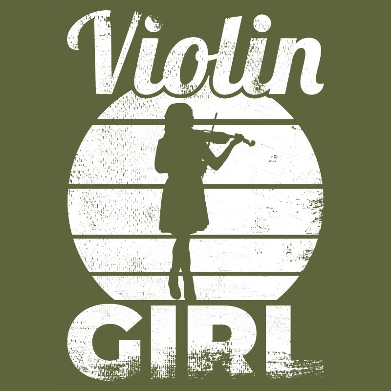 Lustiges Violin Mädchen