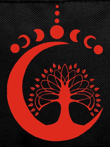 Red Lunar Tree