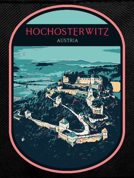 Illustration Hochosterwitz Castle, Austria