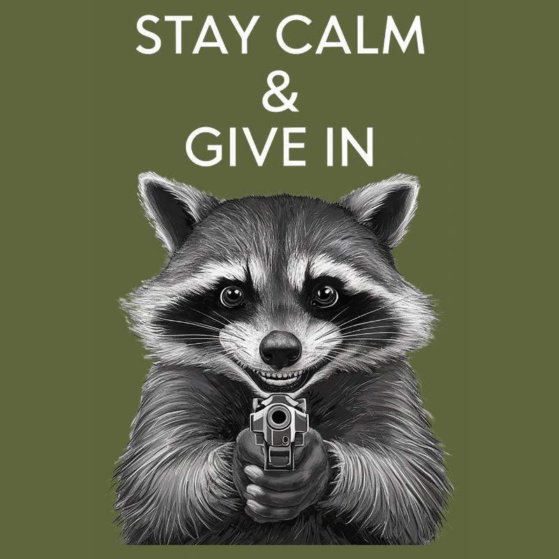 Meme raccoon