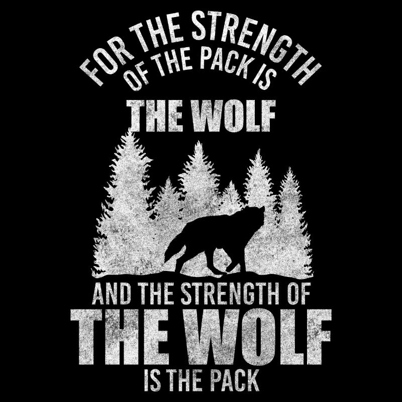 Wolves Pack Strength Nature