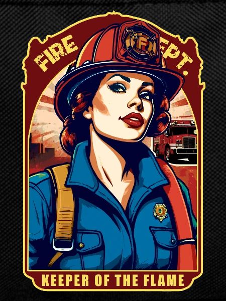 Female Firefighter