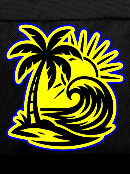 Island Summer Palm Tree
