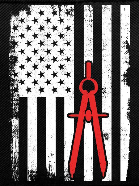 Architecture USA Drapeau