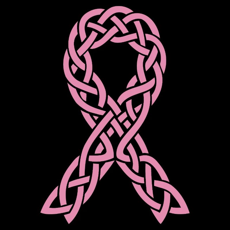Ruban Anticancer Celtique Rose 