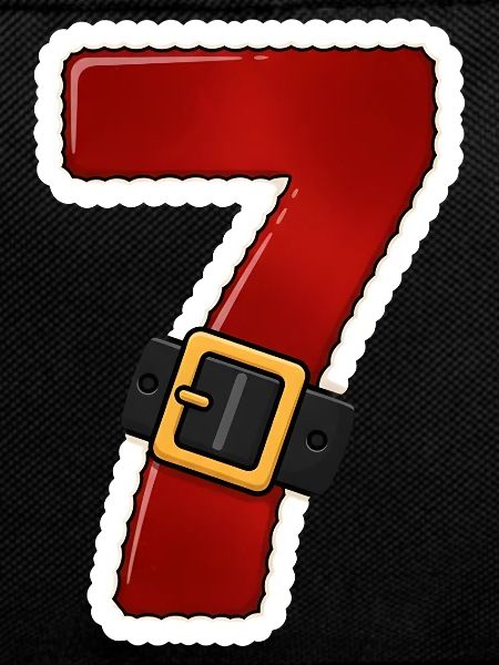 Red Seven with Belt