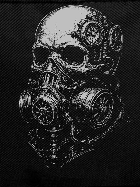 Steampunk Skull Gas Mask
