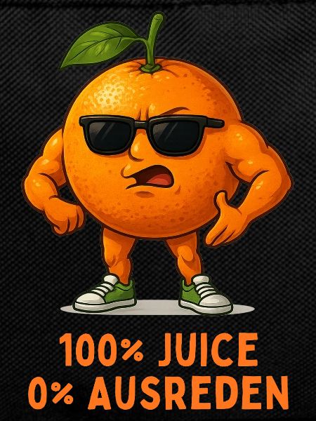 Sonnenorange mit Stil – 100% Juice