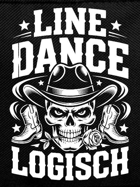 Line Dance Skull Cowboy