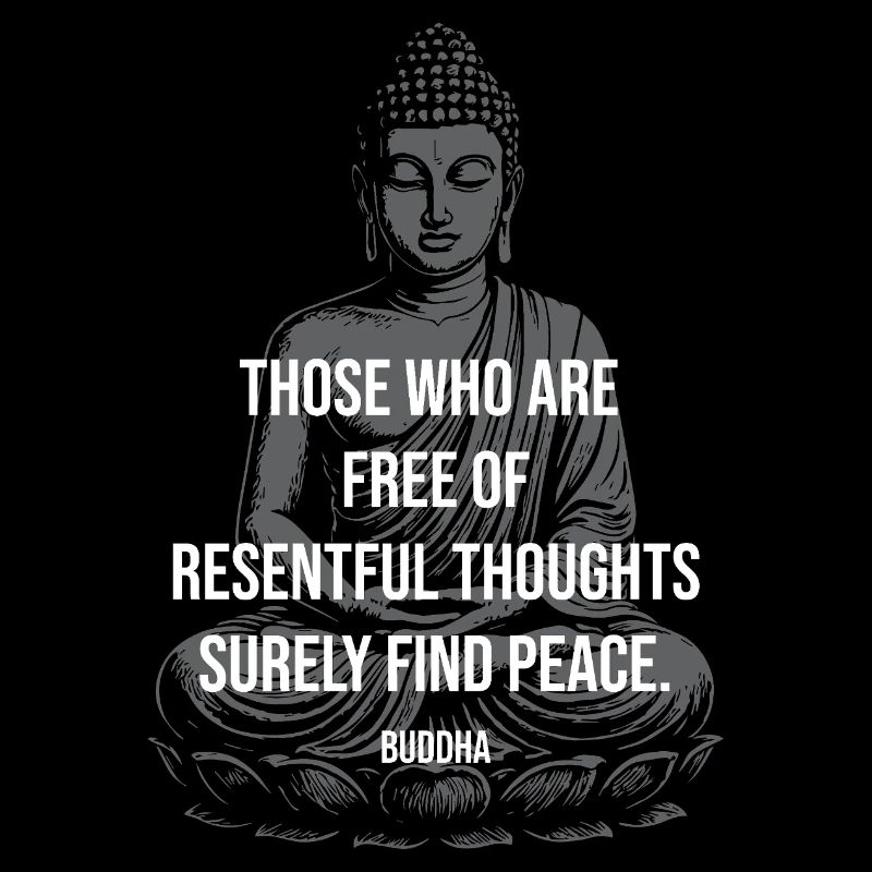 Friedlicher Geist-Buddha-Zitat