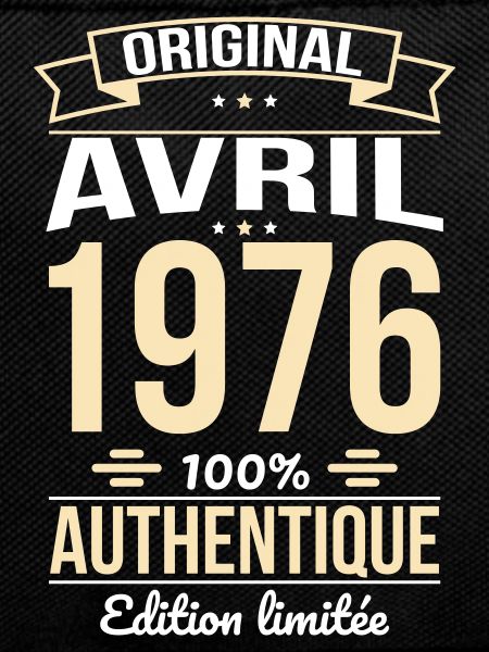 50th Anniversary - Original - April 1976
