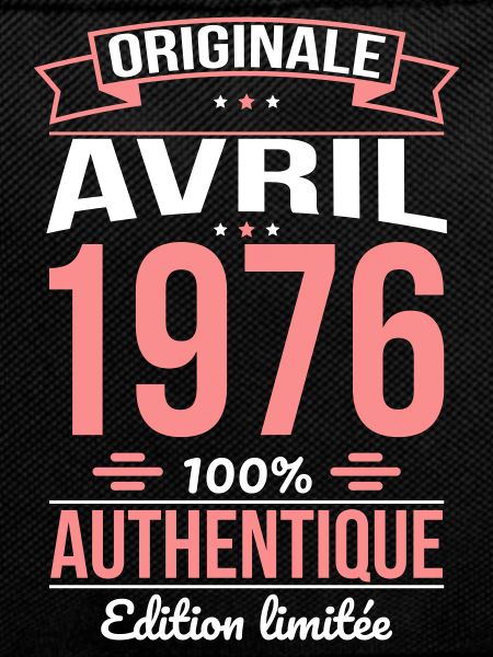 50th Anniversary - Original - April 1976