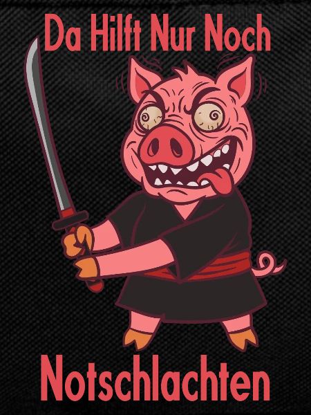 Notschlachten Samurai Sau
