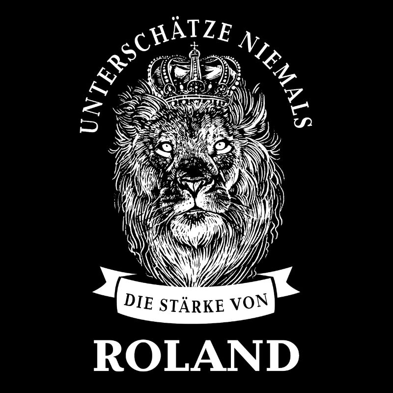 Roland Geschenk Name Löwe