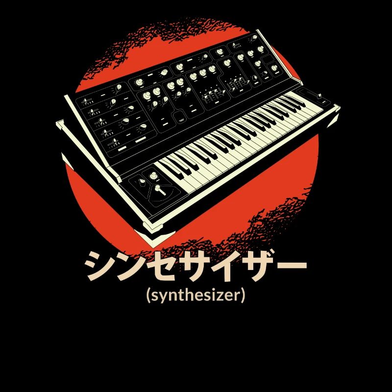 Synthesizer Techno Instrument Japanisch
