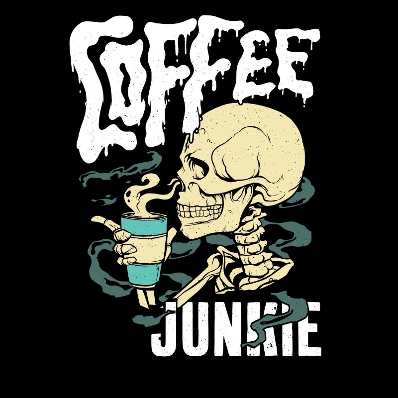 Kaffee Junkie - Cafe Sucht