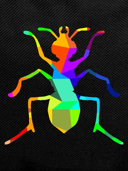 Ant Insect Rainbow Animals Polygon