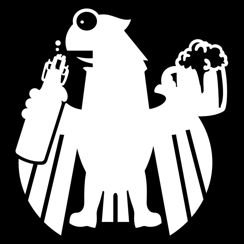 Kampftrinker Satirischer Adler / Boozer eagle (1c)