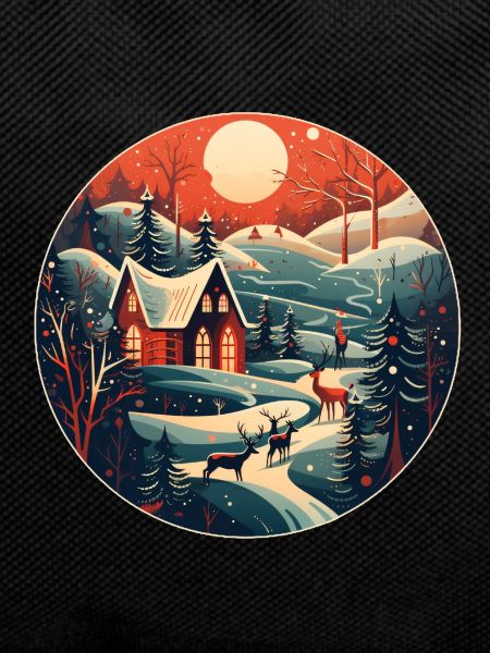 Christmas Winter Landscape