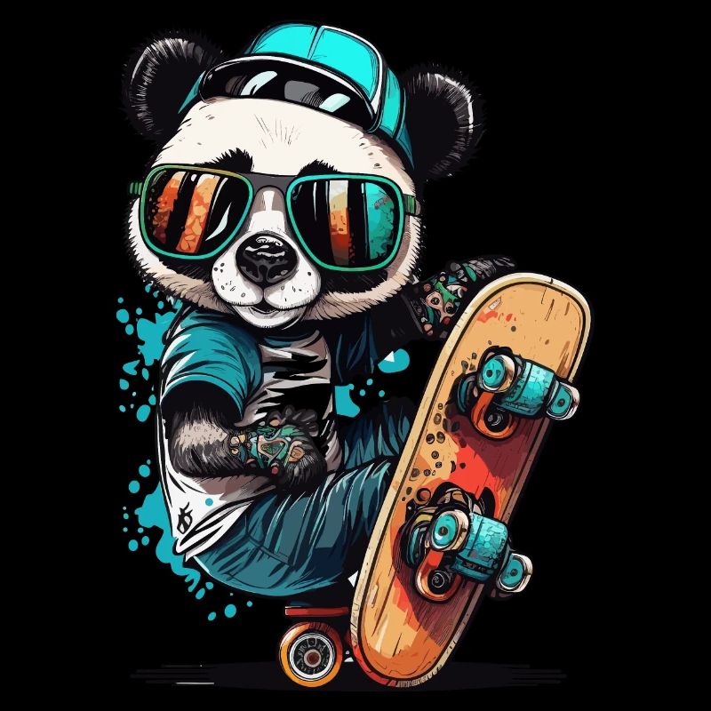 Pandas Skateboard