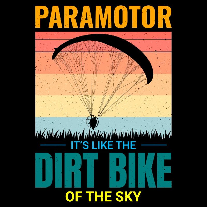 Pilote de paramoteur Paramoteur Parapente motorisé