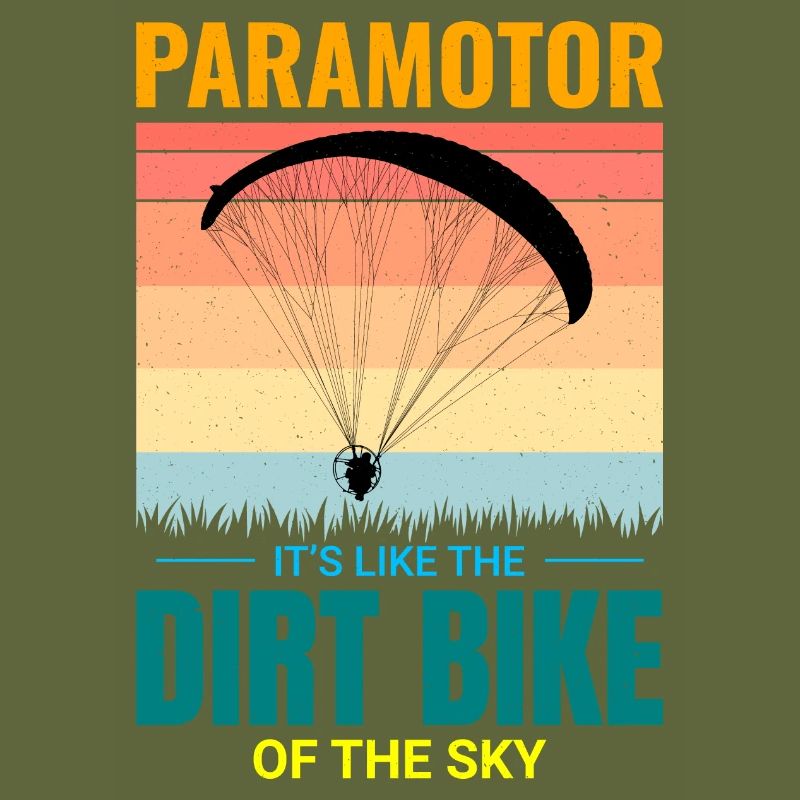Pilote de paramoteur Paramoteur Parapente motorisé