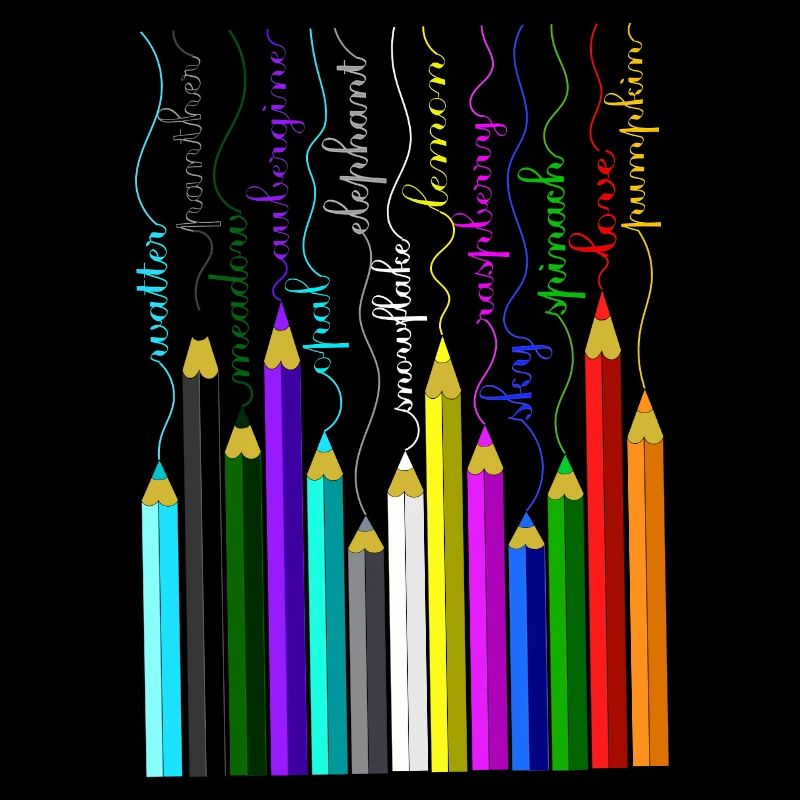 Crayons, crayons de couleur, crayons en bois, crayons de couleur, feutres