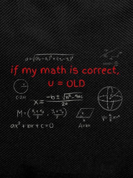 Birthday gift for math fans