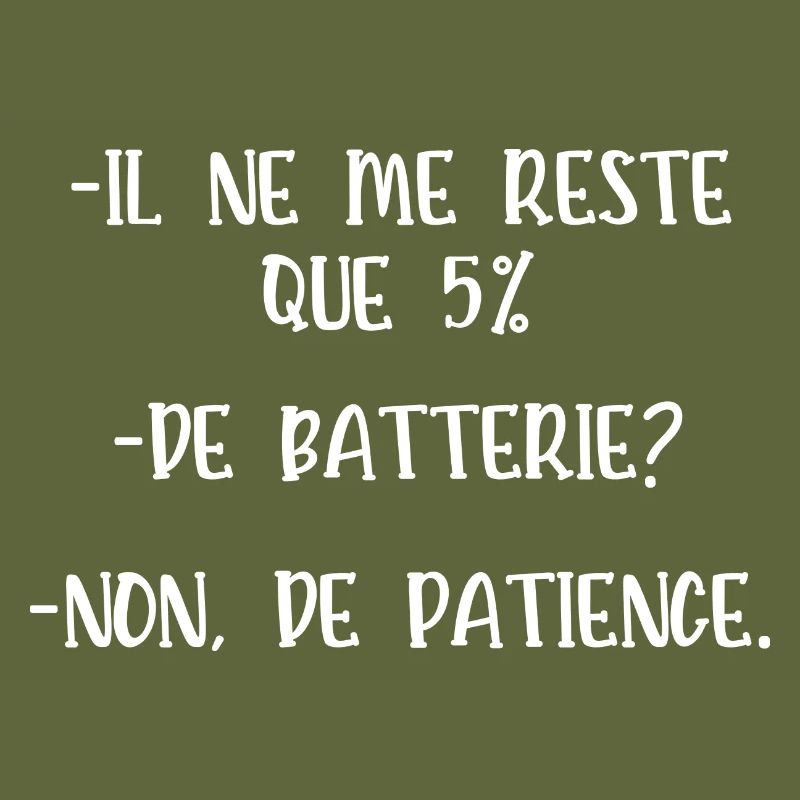 il ne me reste que 5%