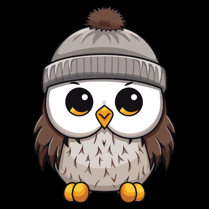 Owl Comic Winter Cozy