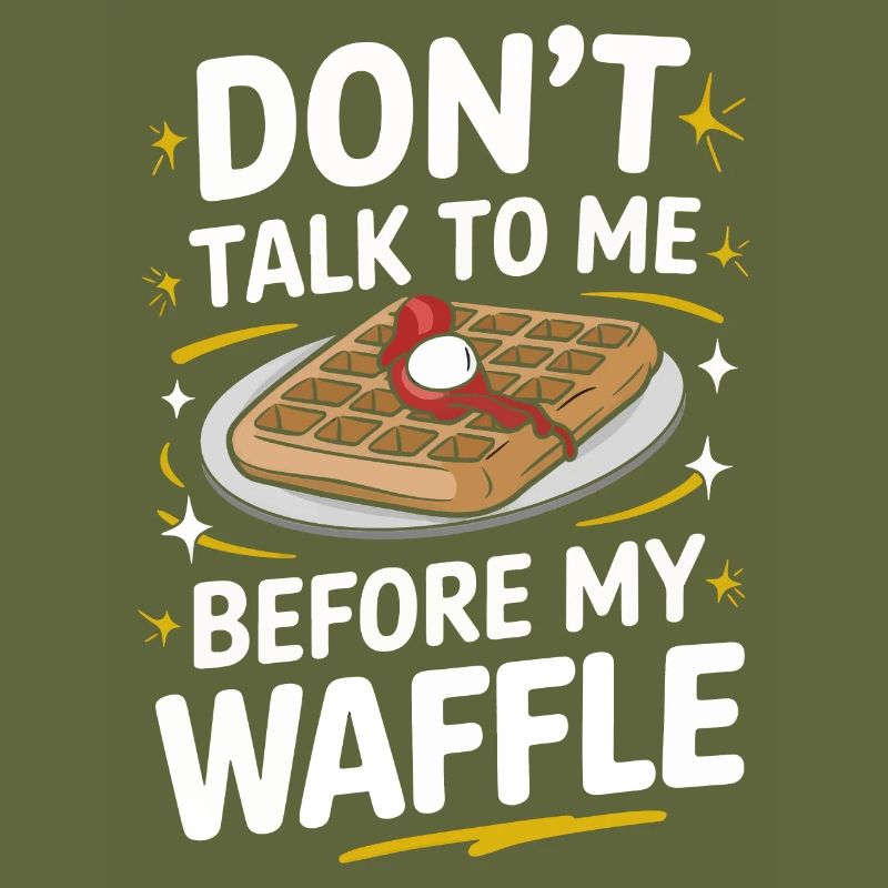 Waffles Breakfast Sweets