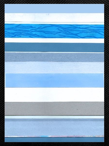 Stripes blue white